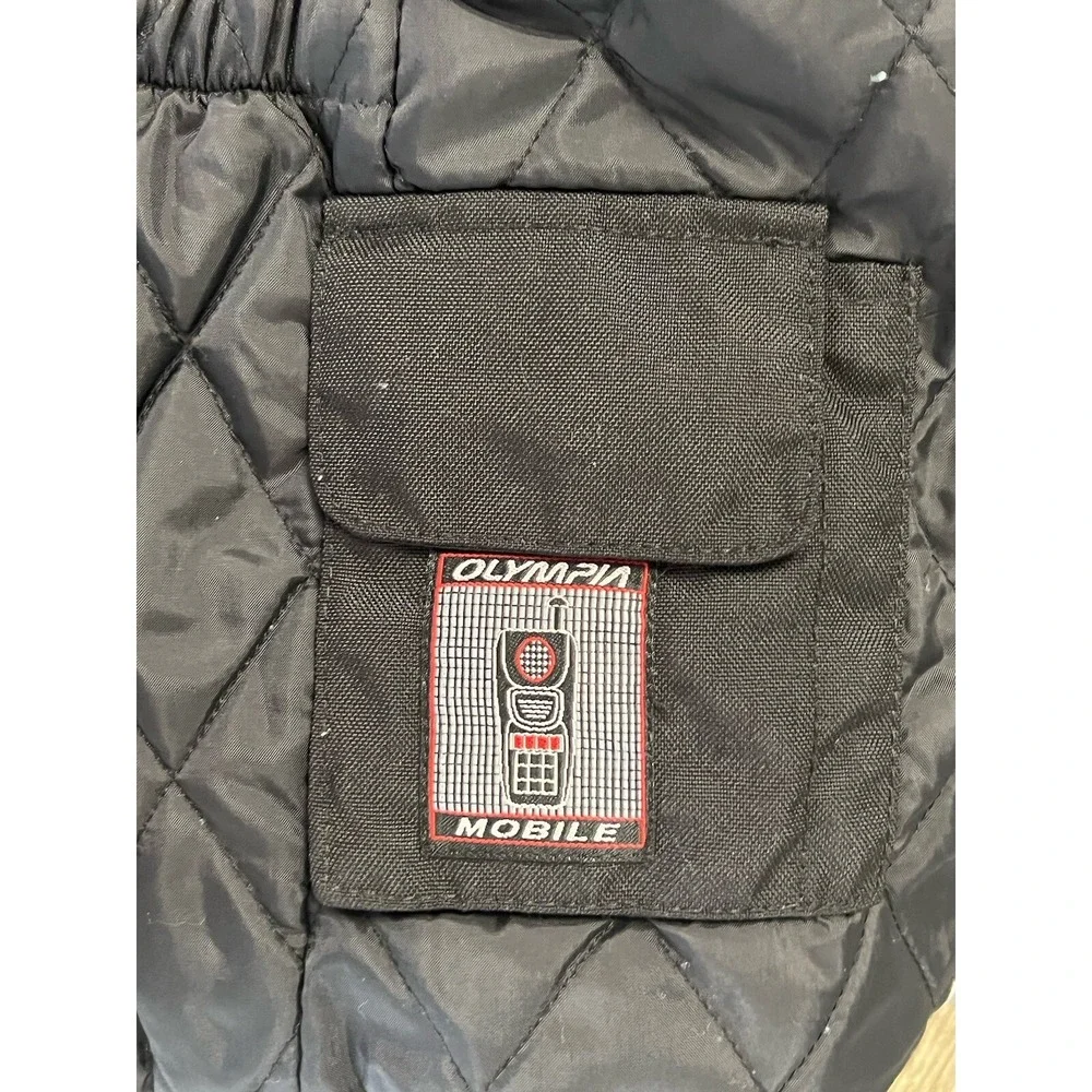 Olympia Moto Sports Jacket Motorcycle MED Cordura Reflective Silver Armored